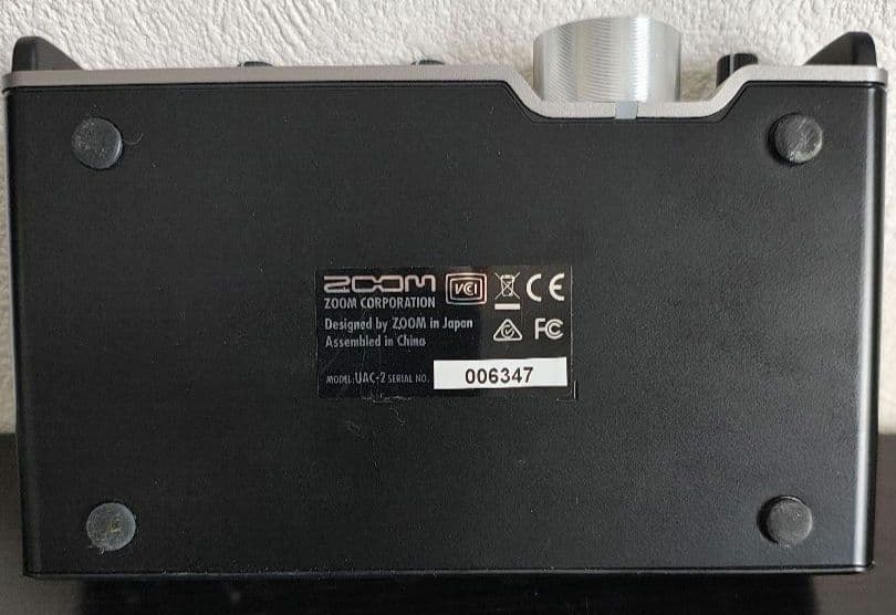 ZOOM(ズーム) UAC-2 オーディオインターフェイス USB3.0