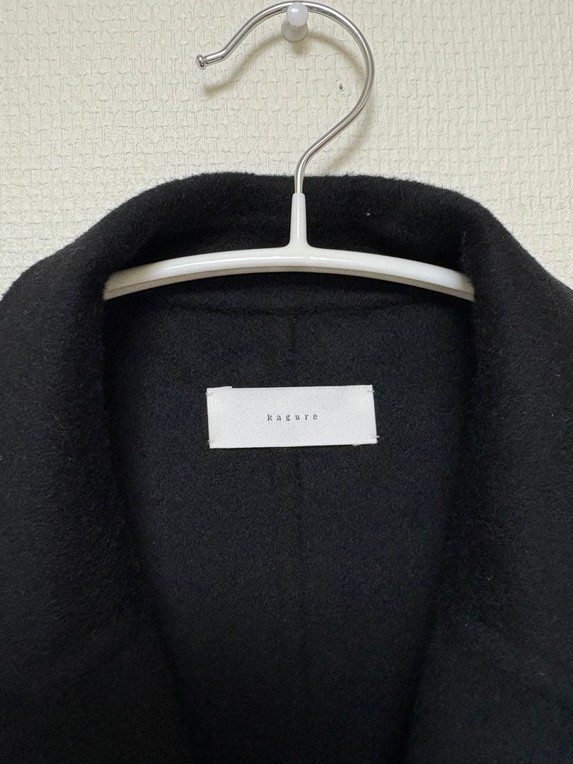 かぐれ　ウールテーラードショートコート