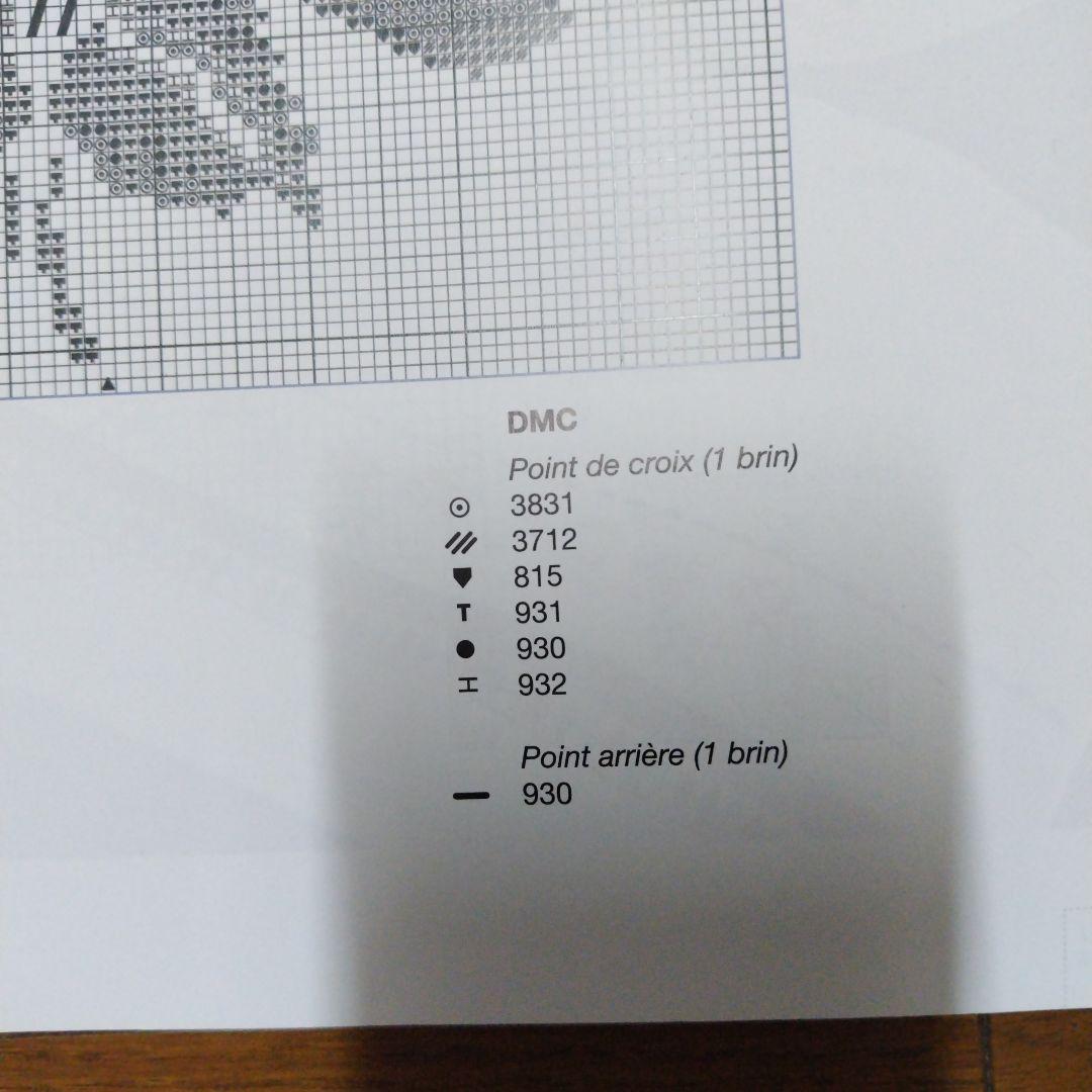 クロスステッチ　絶版洋書　FLEURS DE DIGOIN　ディゴワン