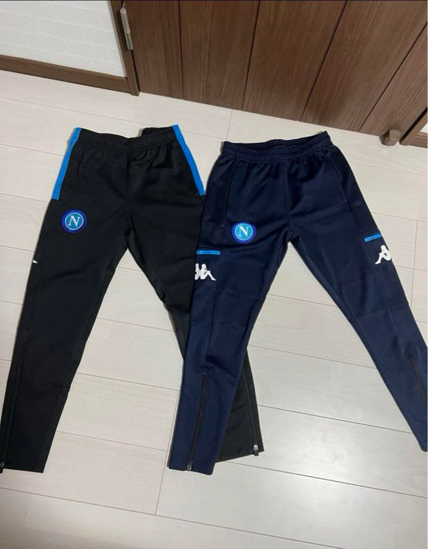ナポリ　トレーニングウェア　フルスポンサー 海外　即購入大歓迎　バラ売り不可