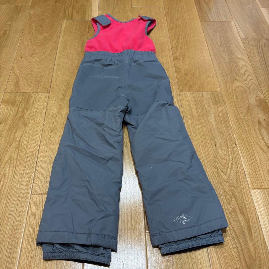 【美品】コロンビア キッズ スキーウェア 上下セット XXS 110cm ピンク