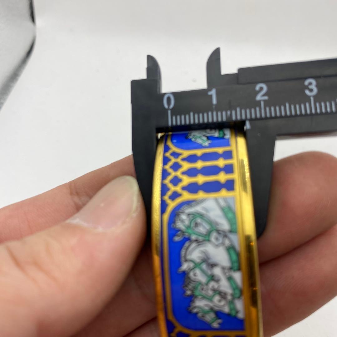 HERMES バングル　エマイユGM