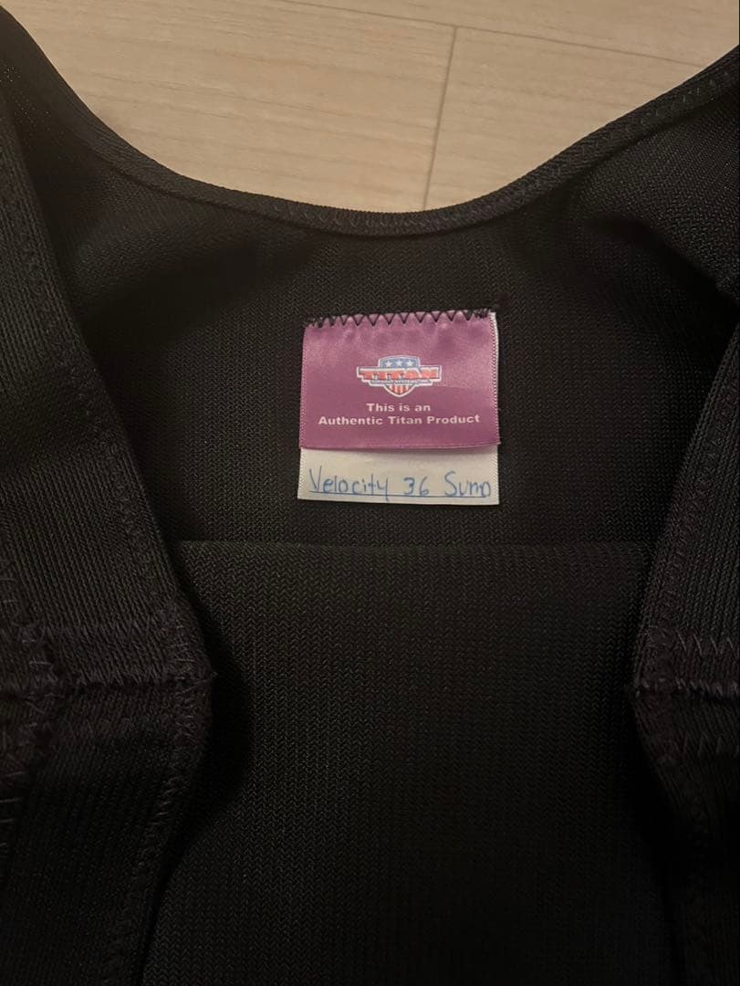 Velocity 36 Sumo デッドリフトスーツ