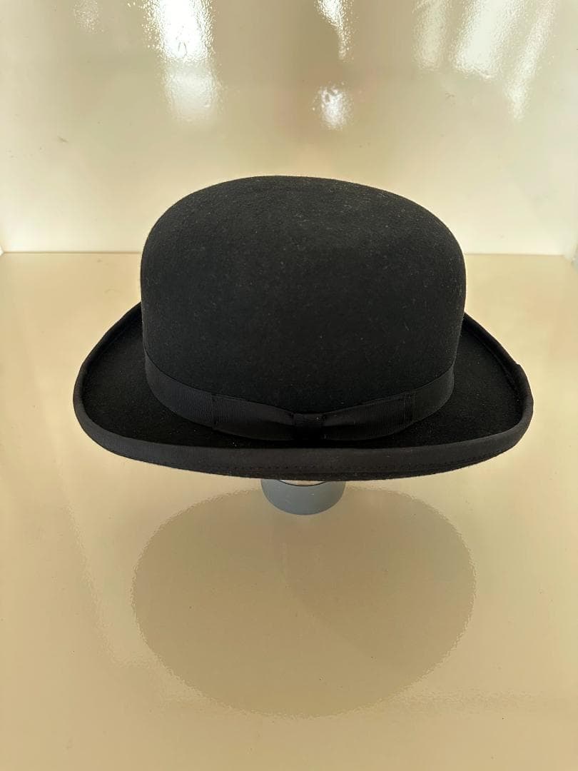 CHRISTYS’ ボーラーハット Lサイズ ブラック｜英国老舗・箱付き