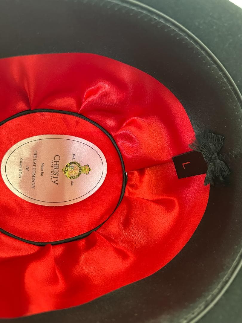 CHRISTYS’ ボーラーハット Lサイズ ブラック｜英国老舗・箱付き