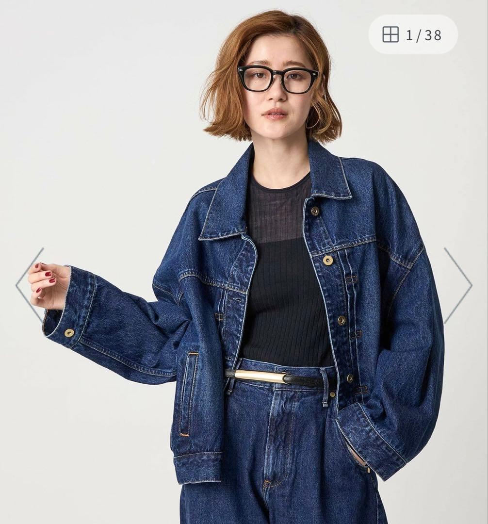 <upper hights for conte>デニムジャケット