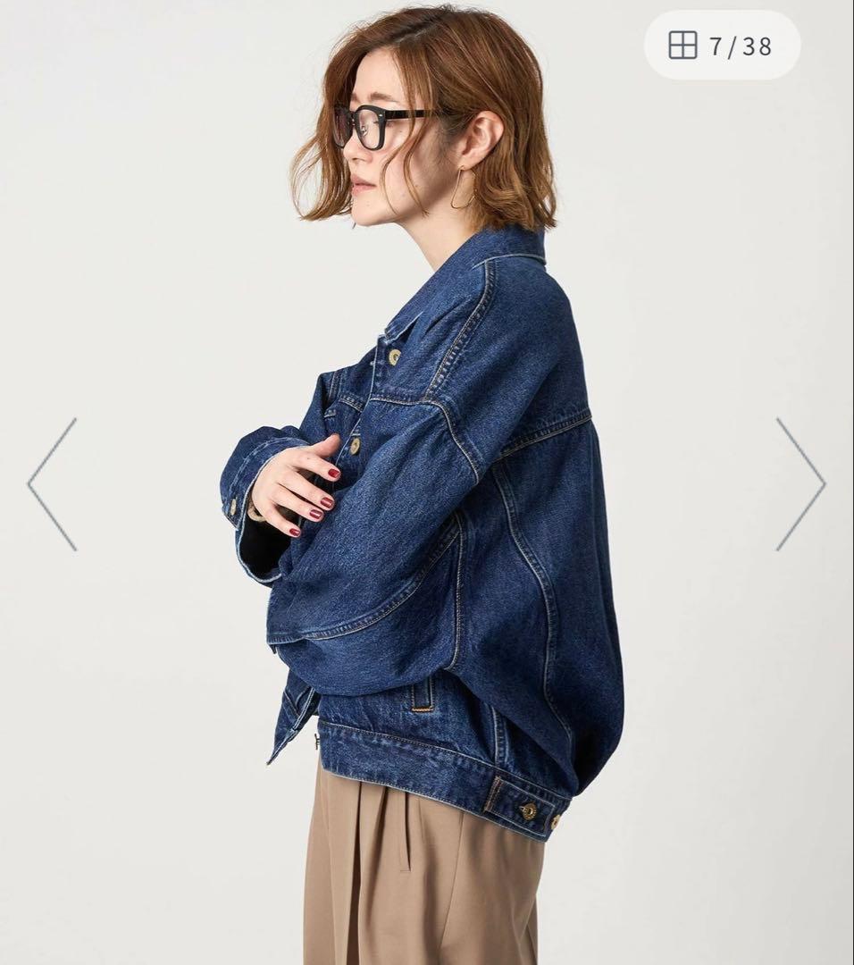 <upper hights for conte>デニムジャケット