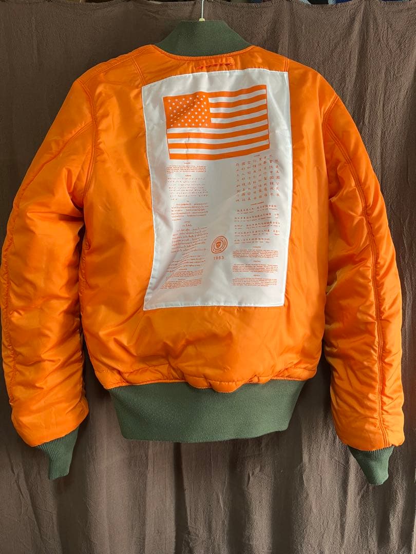 つ*様 Alpha Industries アルファ　MA-1 フライトジャケット