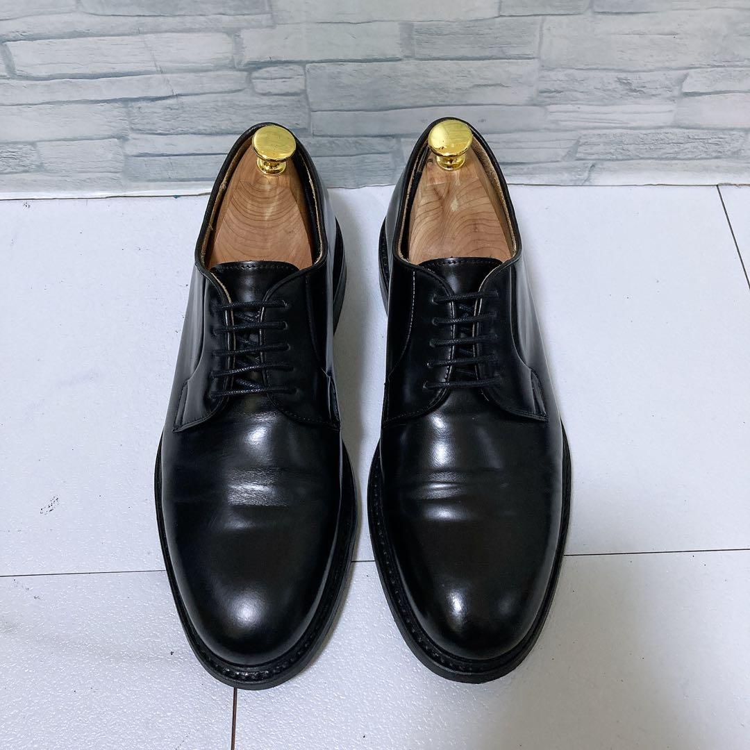 名作 バーウィック ビジネスシューズ 革靴 黒 本革 ダイナイト 25.5