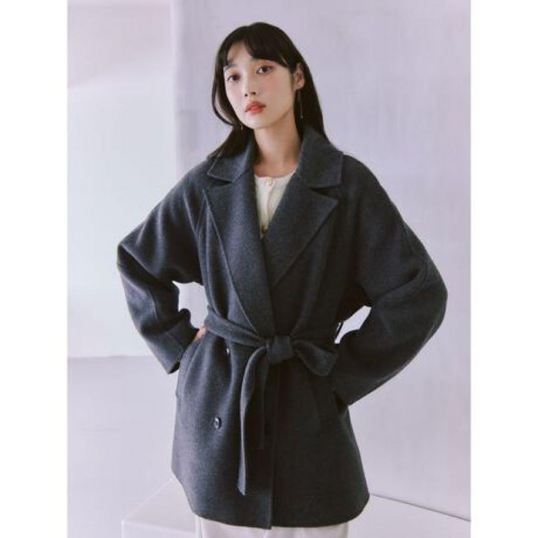 FRAYI.D ウールリバーミドルコート　0サイズ