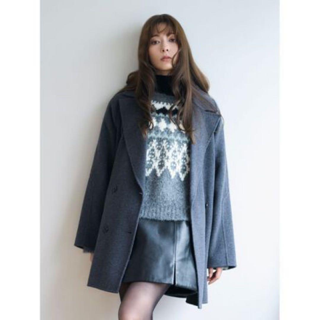 FRAYI.D ウールリバーミドルコート　0サイズ