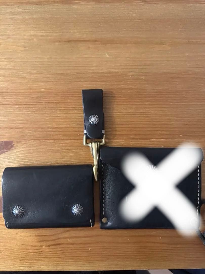 【J】　LUCKY JOHN2点セット &カードケース　キーフォブ