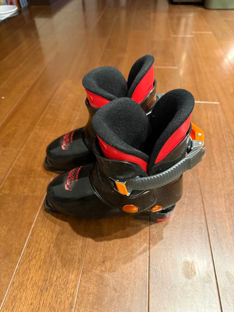 子供用スキーセット　板UFLEX STAR70とブーツ カザマSPAX 3J