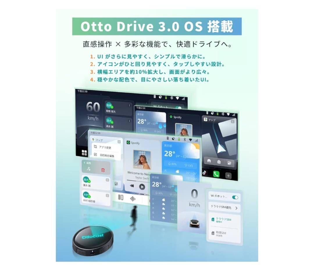 Ottocast P3 Pro オットキャスト OttoAibox P3 Pro