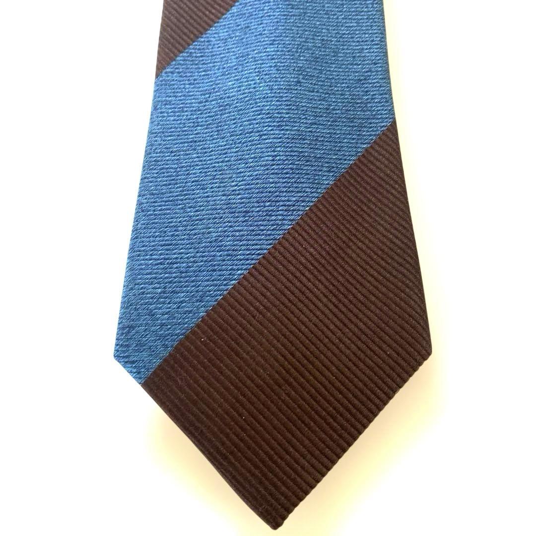 FRANCO BASSI BEAMS F別注 ストライプネクタイ