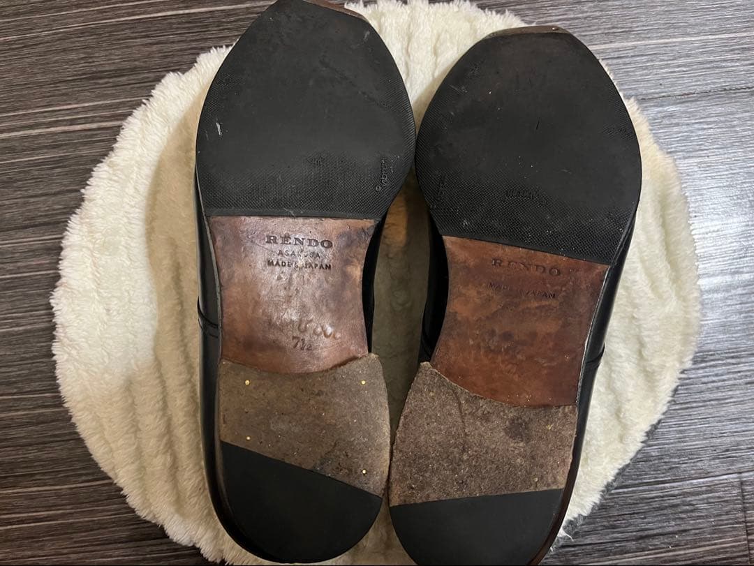 RENDO 革靴 ブラック 7 1/2