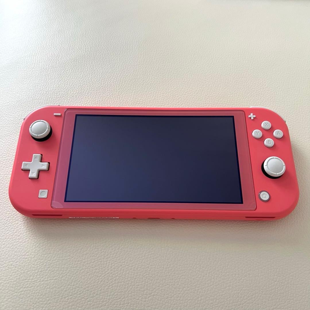 【美品】NintendoSwitchLite コーラル SDカード 256GB
