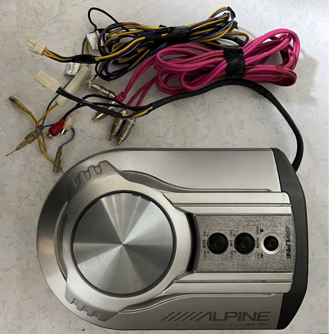 ALPINE パワードサブウーファー SWD-1600+ DLX-FT17S