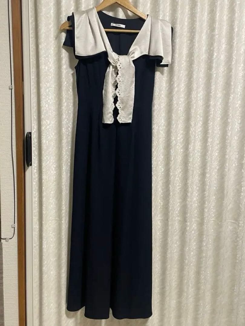 snidel｜セーラースカーフワンピース