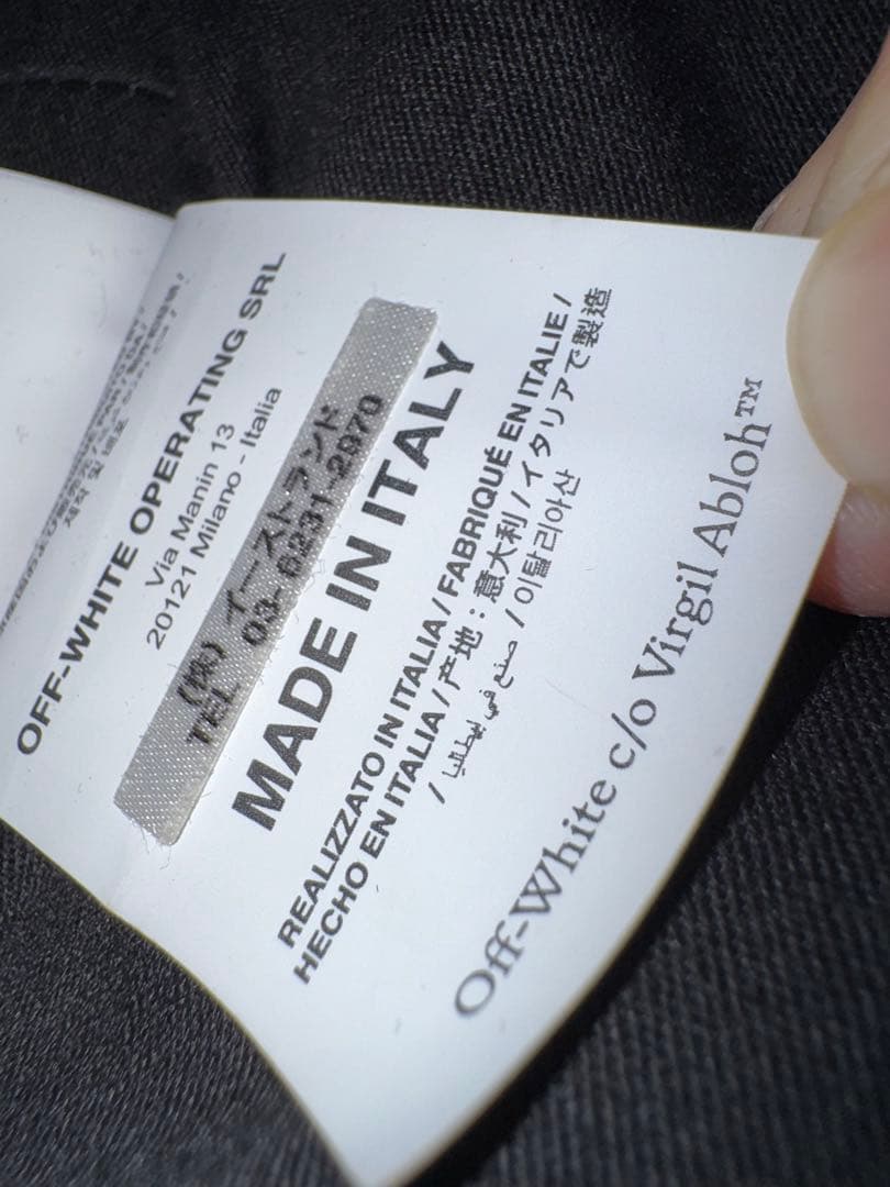 バッグ OFF-White BACK PACK