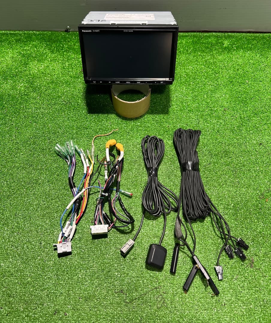 パナソニック CN-RA07D ナビ フルセグ。地図データ2020年版。