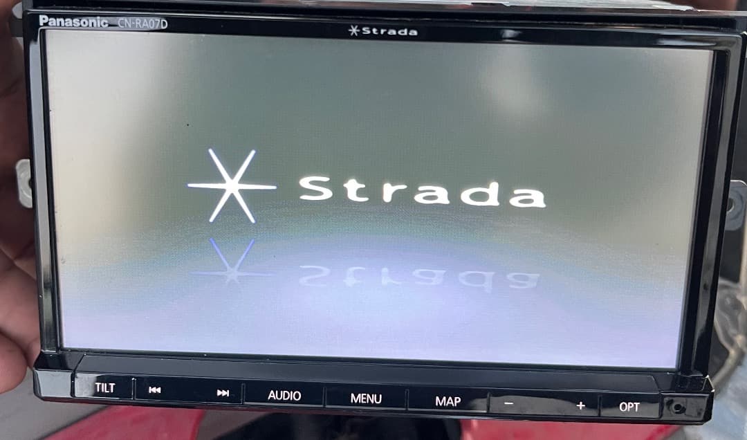 パナソニック CN-RA07D ナビ フルセグ。地図データ2020年版。