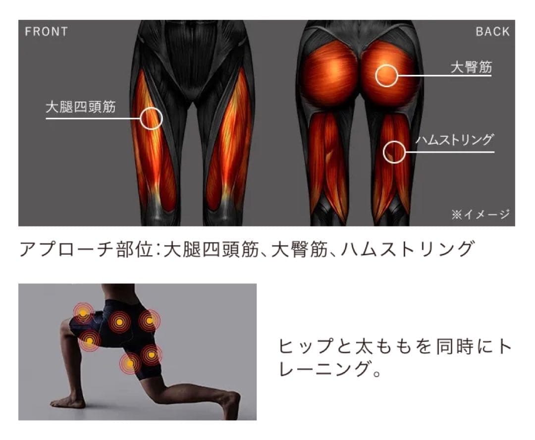 SIXPAD Powersuit Lite ダークブルー　※リモコン無し