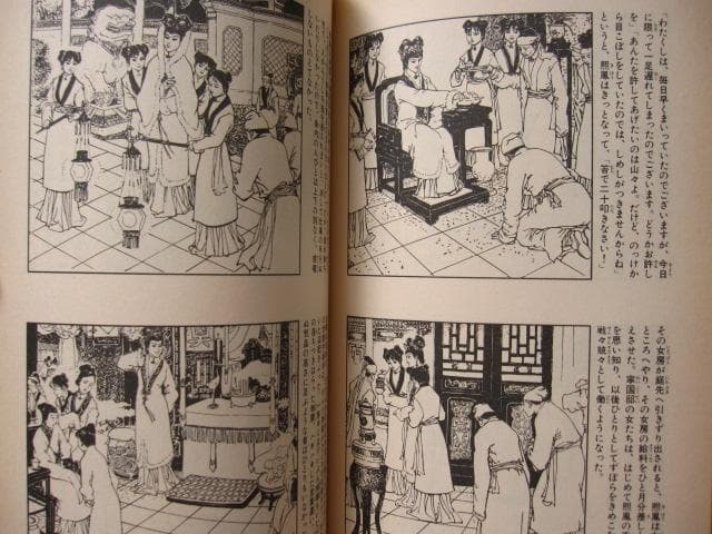 画本 紅楼夢　第1巻　初版　帯付き　松枝茂夫　中央公論社