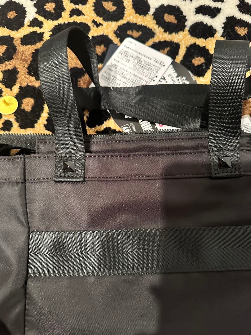 JACK BUNNY ブラック トートバッグ