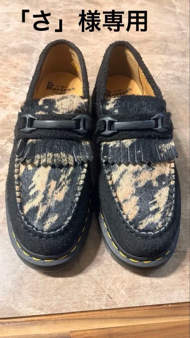 dr.martens ヘアオンローファー　未使用品