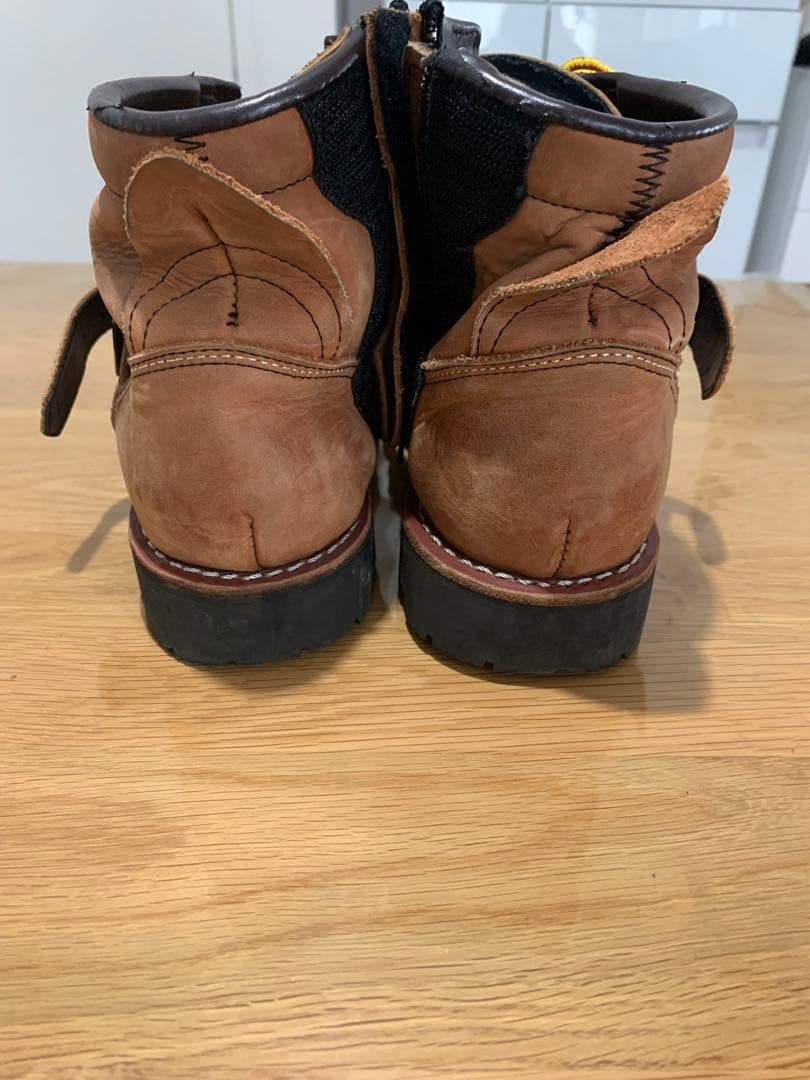 アヴィレックス　バイク用　ブーツ ブラウン