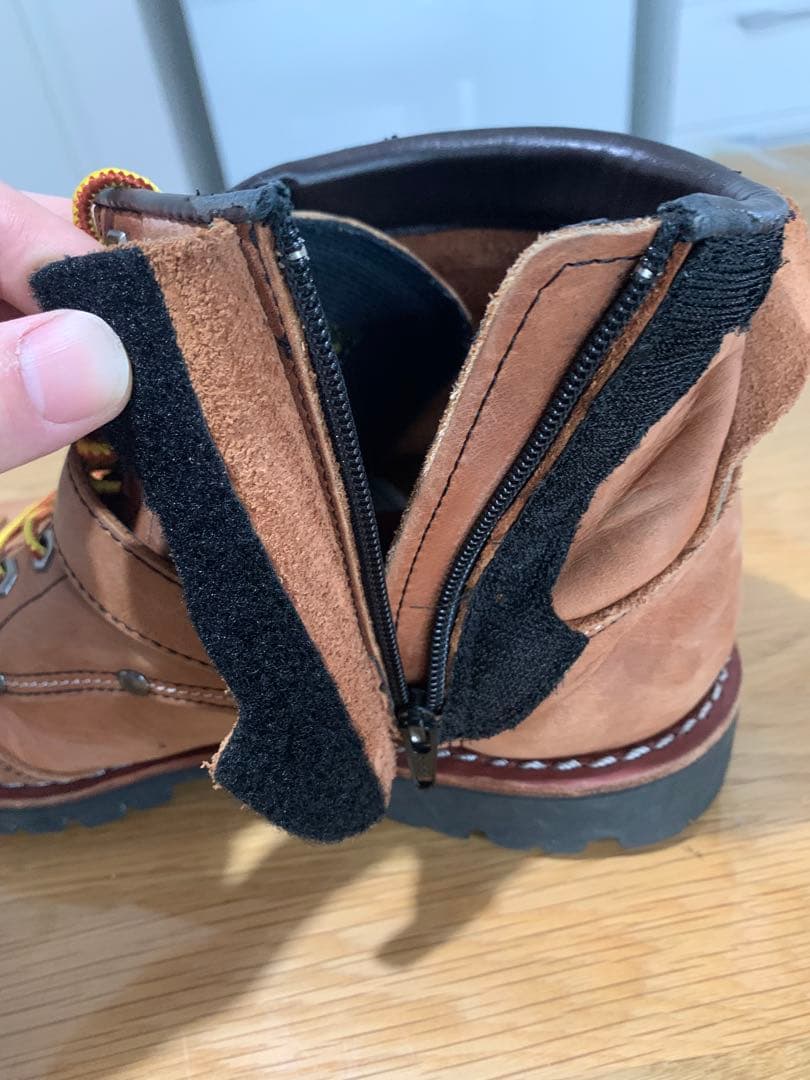 アヴィレックス　バイク用　ブーツ ブラウン