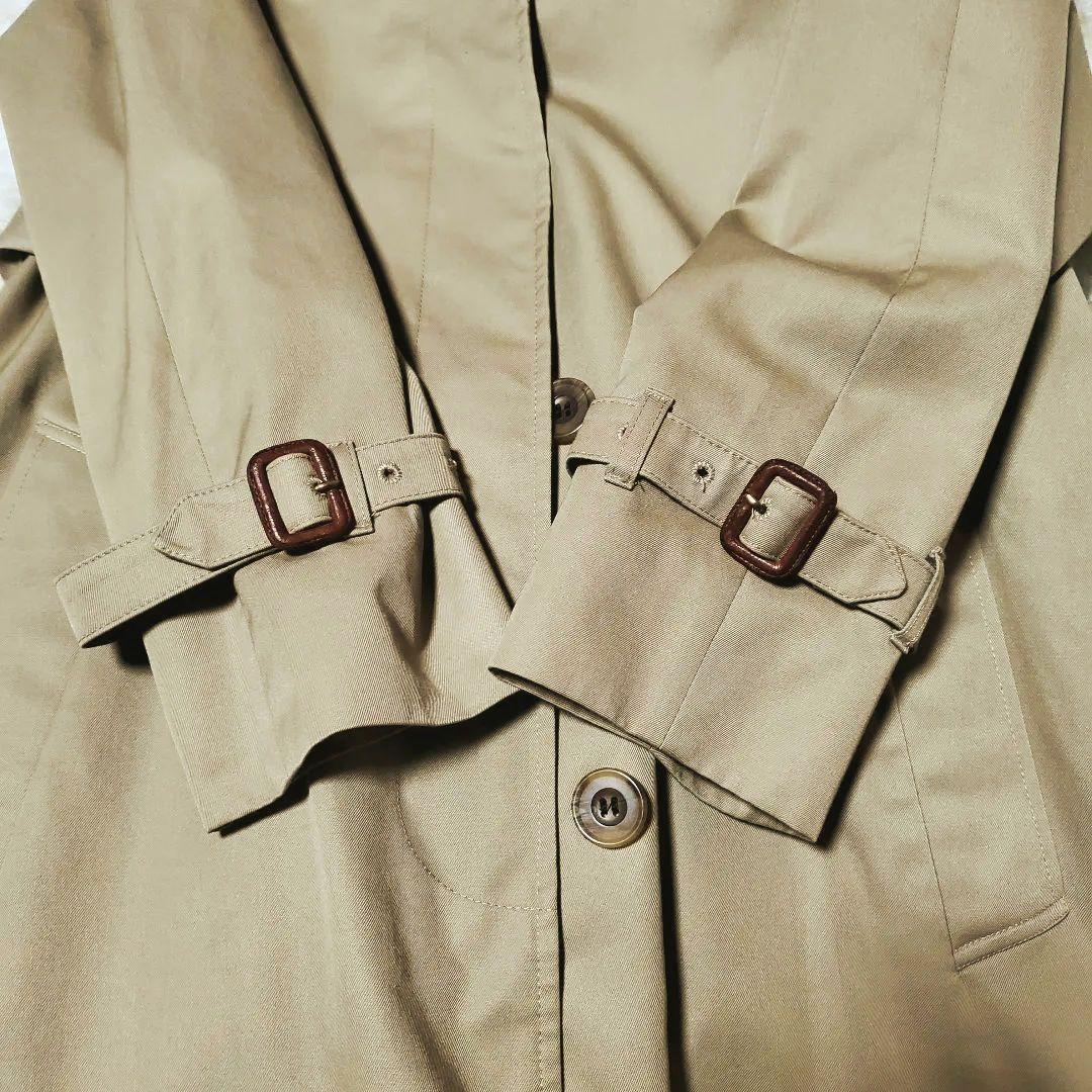 【名作】アクアスキュータム トレンチコート クラブチェック レディース M