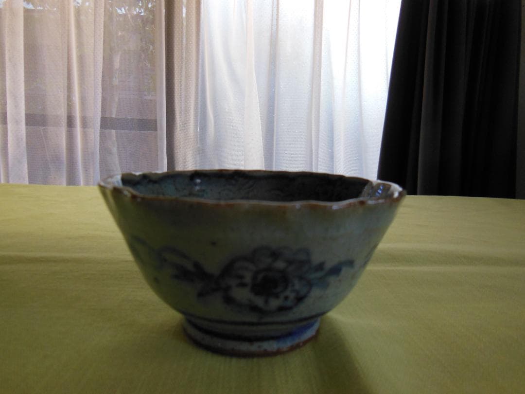 イムサエム　刻染付文小鉢