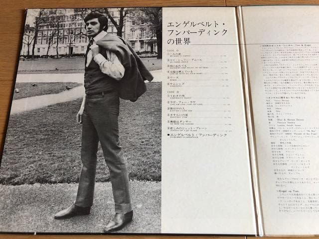 E フンパーディンク 太陽は燃えている LP 国内盤 70年 d674y81