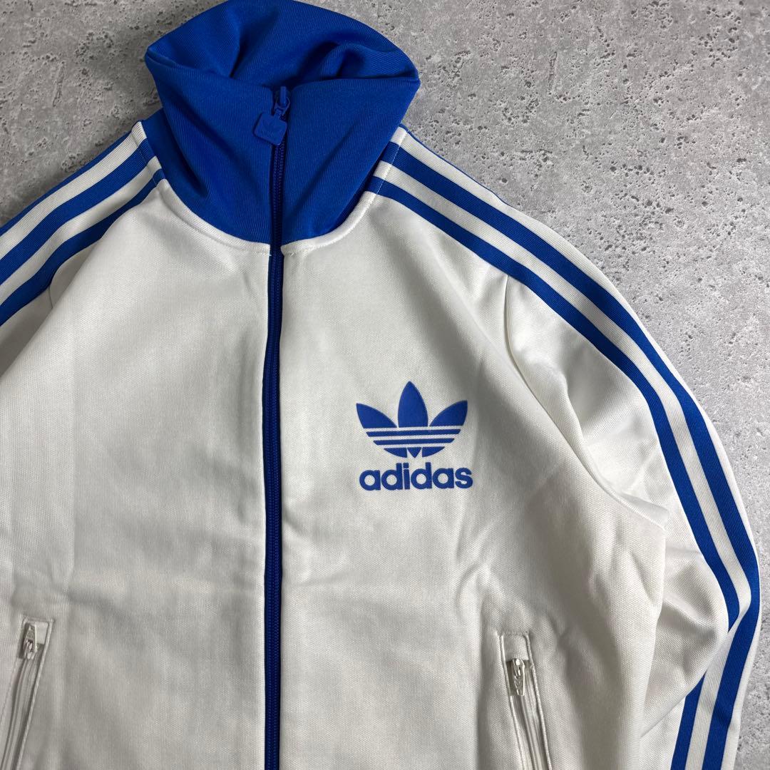 【美品】adidas トラックジャケット ベッケンバウアー ホワイト L