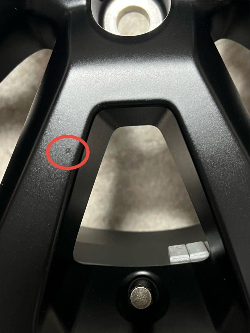 送料込　美品　ランドクルーザープラドマットブラックエディション純正ホイール2️⃣