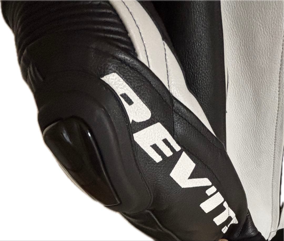 REV'IT! レーシングスーツ ホワイト/ブラック