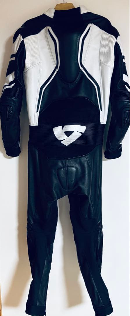 REV'IT! レーシングスーツ ホワイト/ブラック