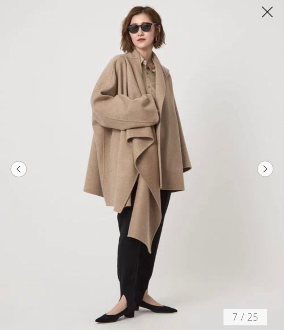 conte リバーストールコート　新品　辺見えみり