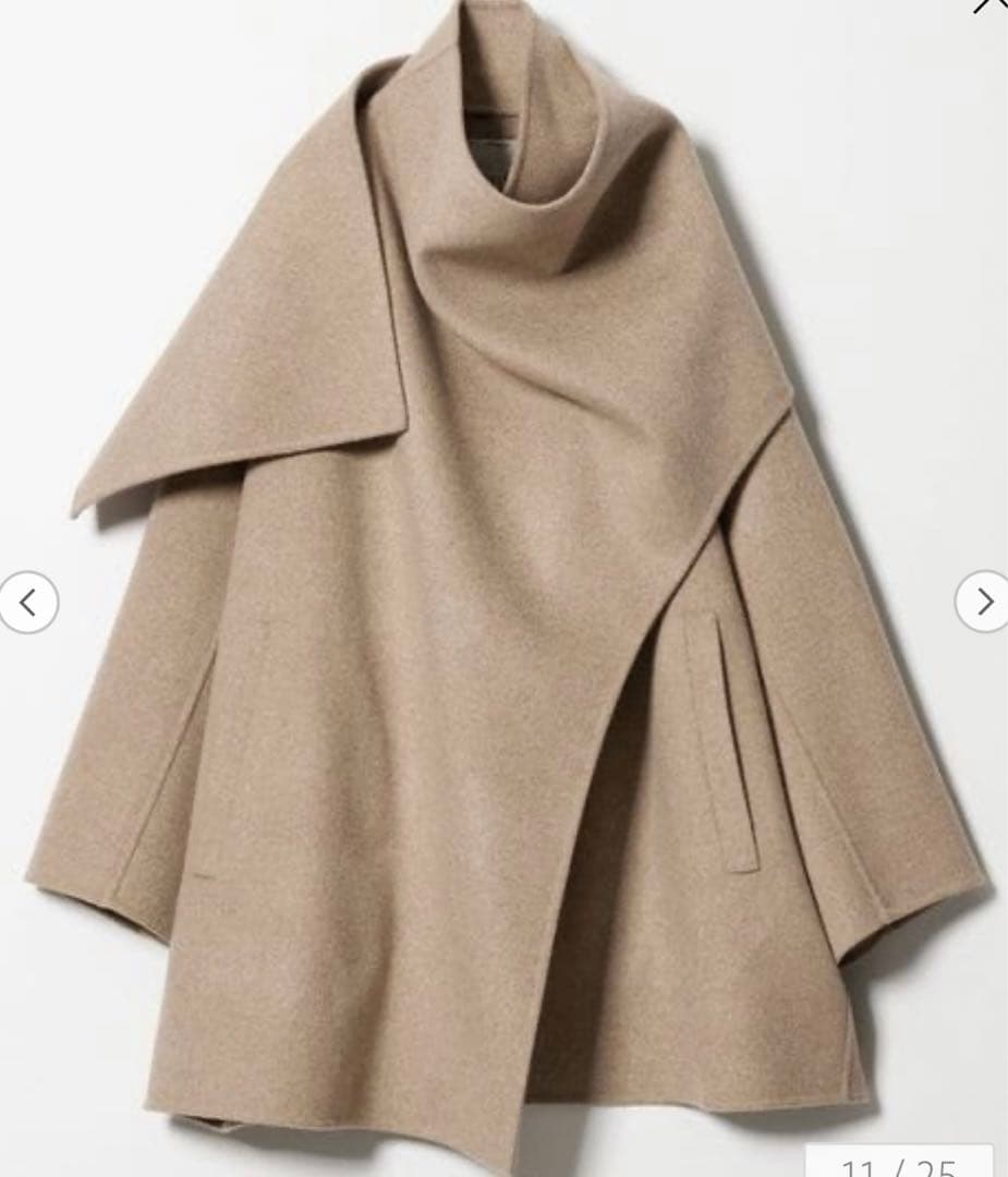 conte リバーストールコート　新品　辺見えみり