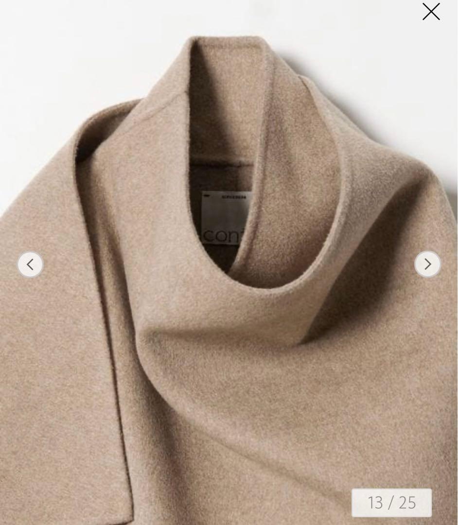 conte リバーストールコート　新品　辺見えみり