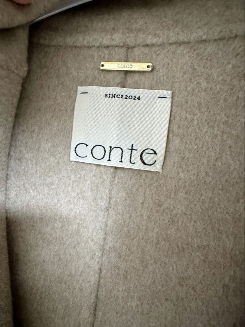 conte リバーストールコート　新品　辺見えみり