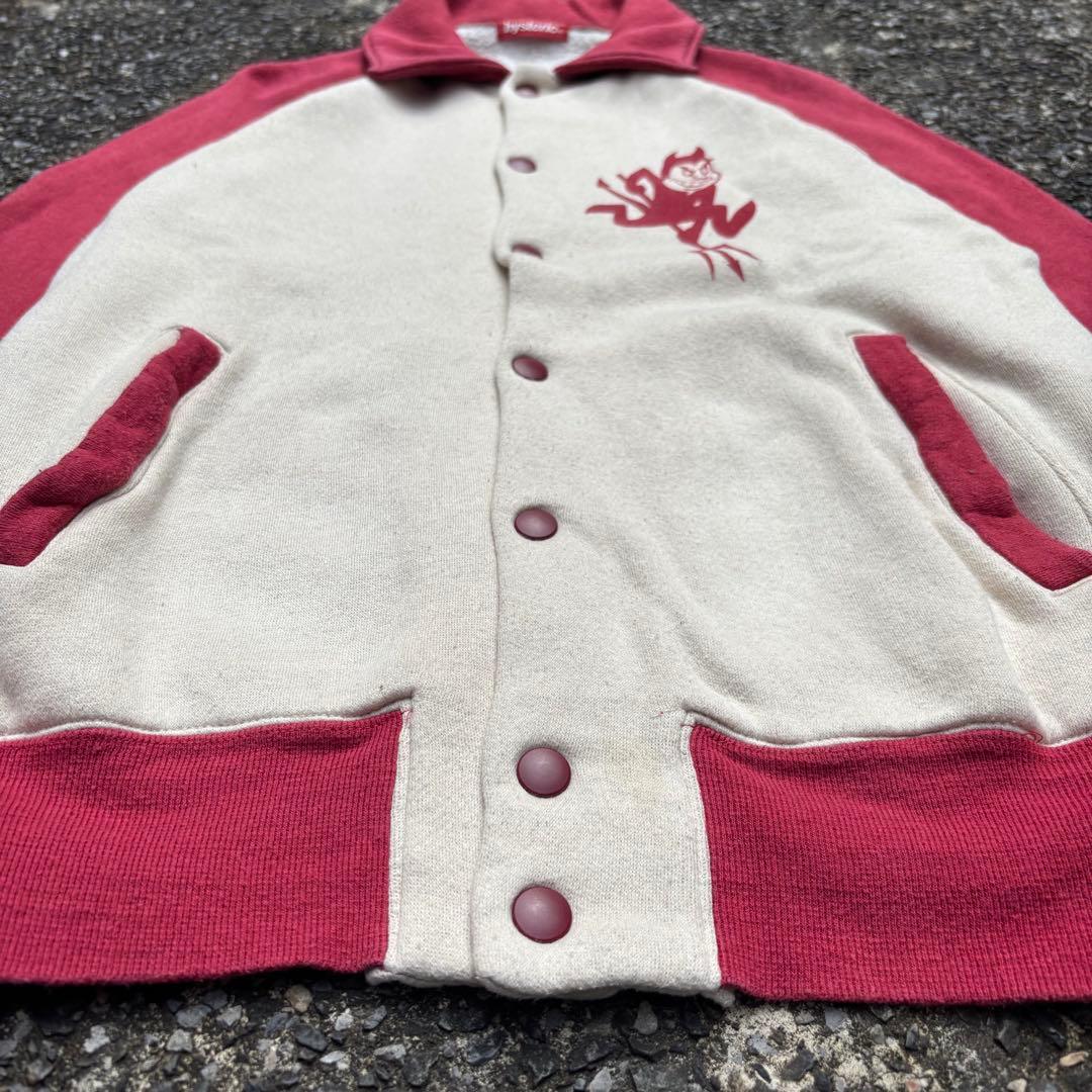 90s Hysteric Glamour スウェット ブルゾン スナップ Y2K