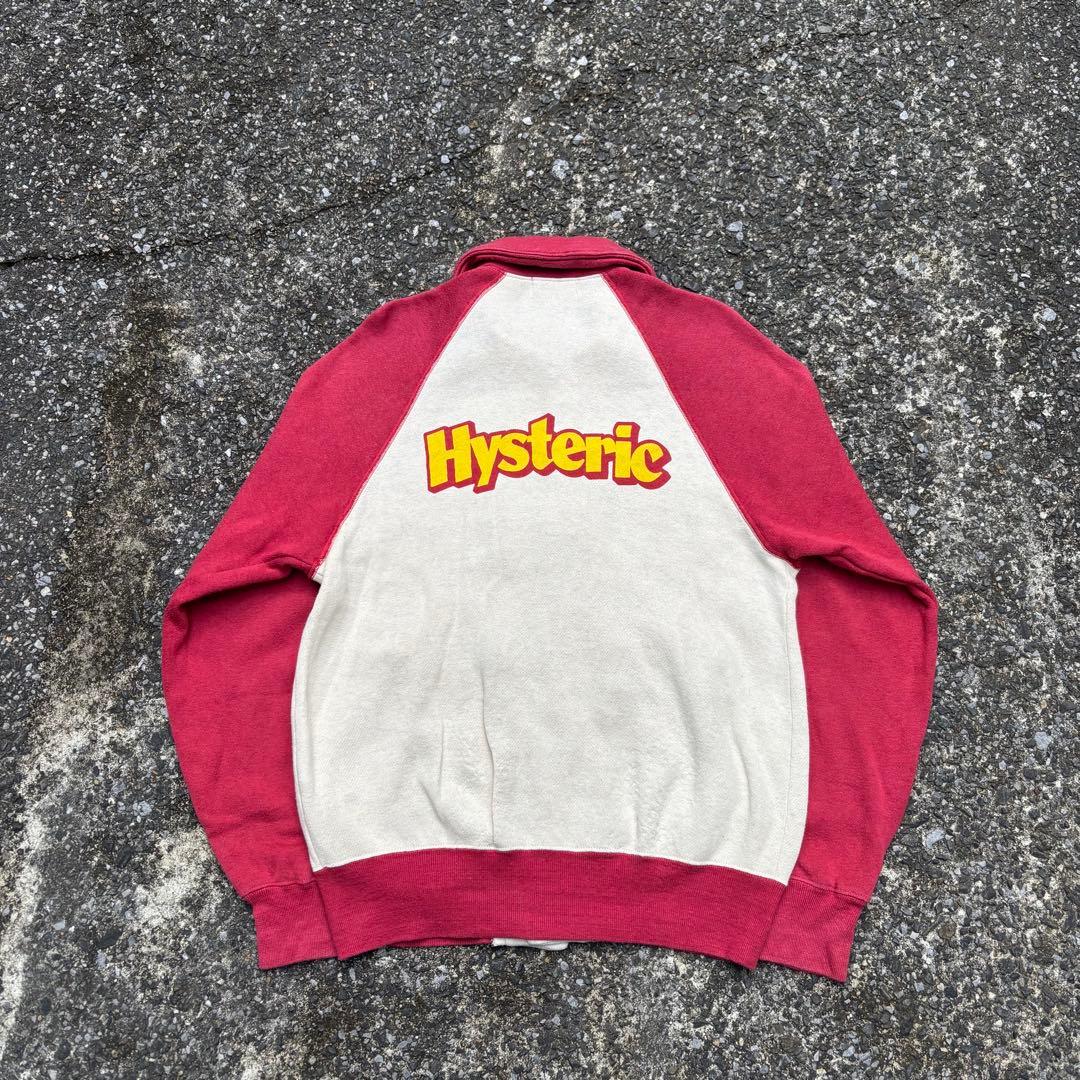 90s Hysteric Glamour スウェット ブルゾン スナップ Y2K