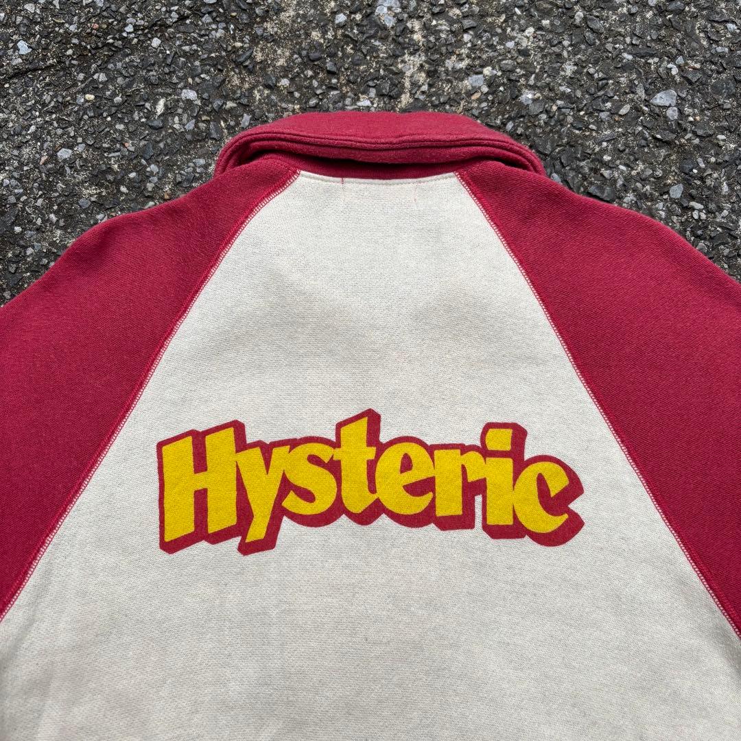 90s Hysteric Glamour スウェット ブルゾン スナップ Y2K