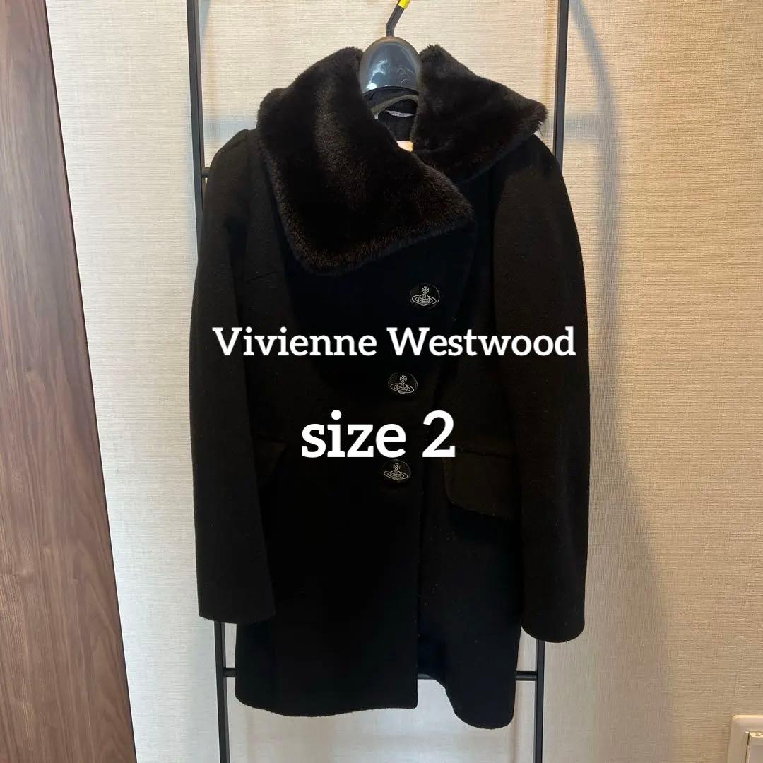 Vivienne Westwood ブラックファー付コート