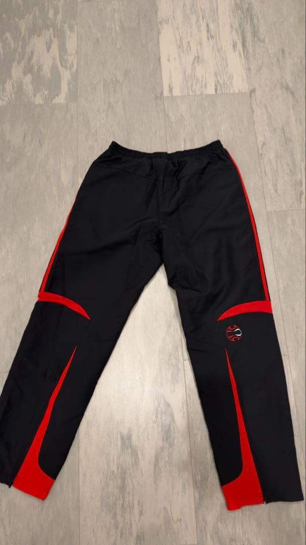 00's adidas製 ACミラン ナイロンジャケット メンズXL上下