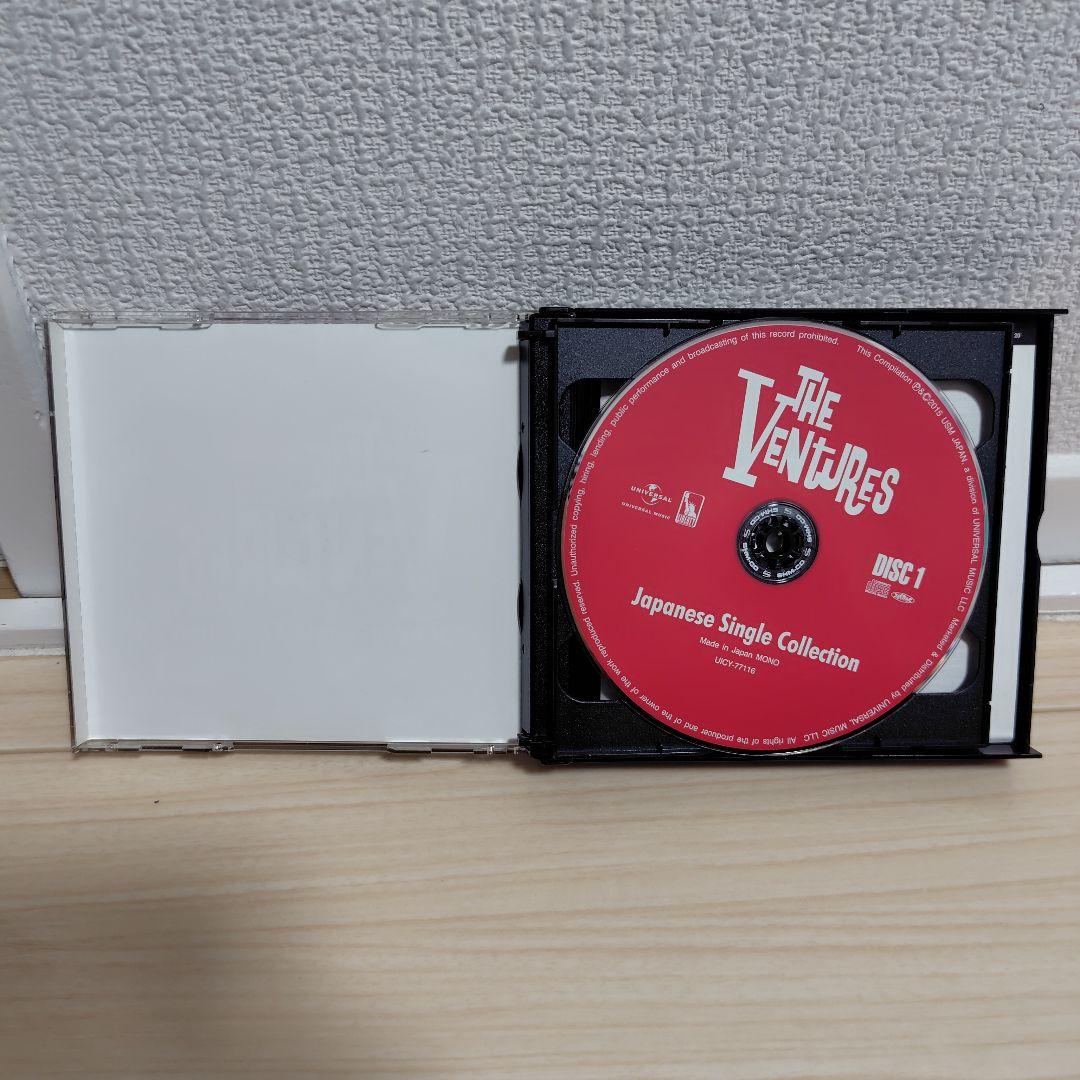 帯付きベンチャーズ　ジャパニーズ・シングル・コレクション　5CD &CD-ROM