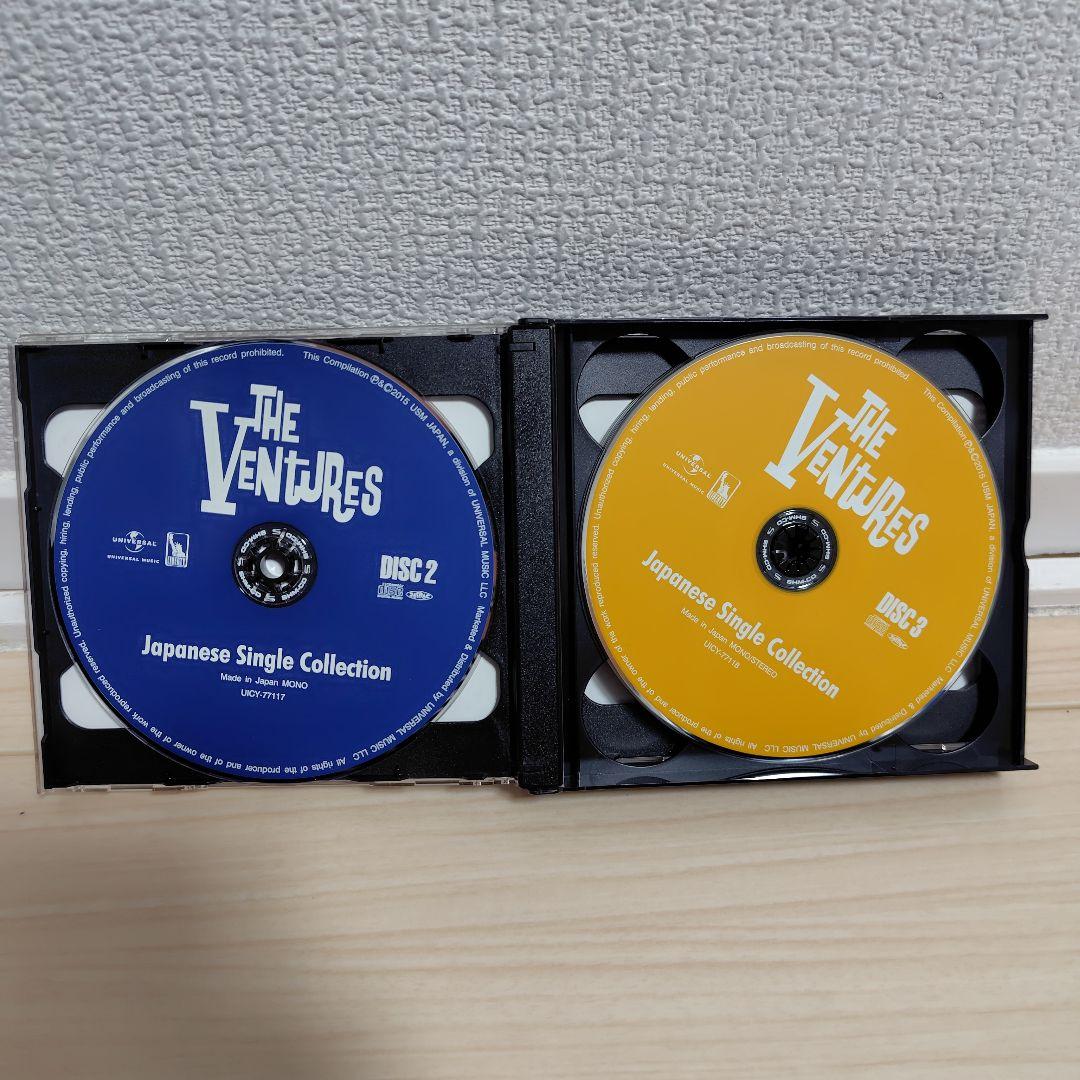 帯付きベンチャーズ　ジャパニーズ・シングル・コレクション　5CD &CD-ROM